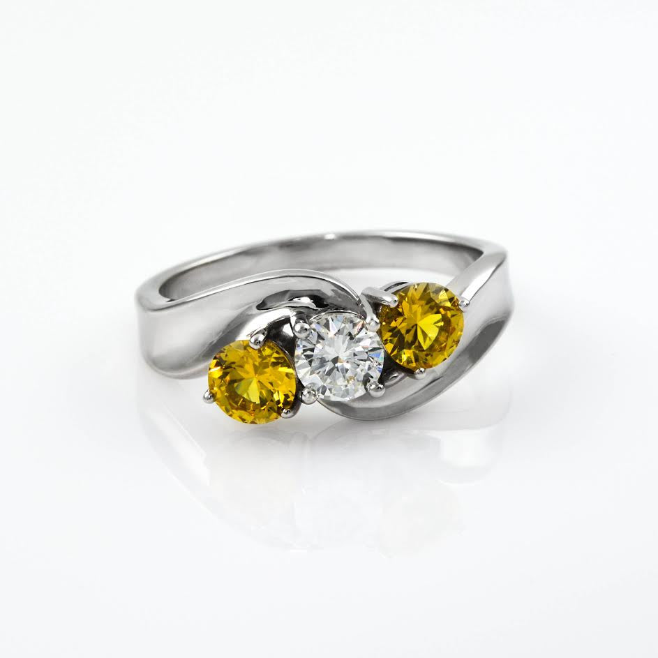 Custom Jewelry: Remembering November with a birthstone ring