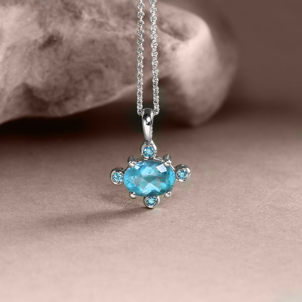 Juicy Apatite Pendant By Plante Jewelers