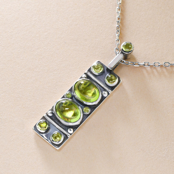 Viennese Peridot Pendant