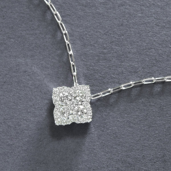 Dazzling Quatrefoil Pendant