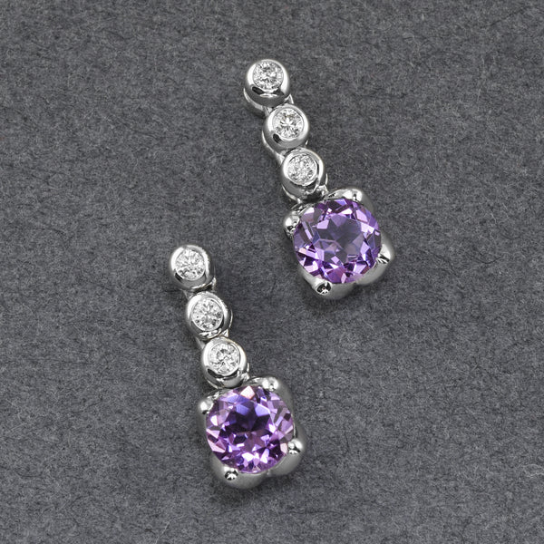 Cute Sculpted Amethyst Drops
