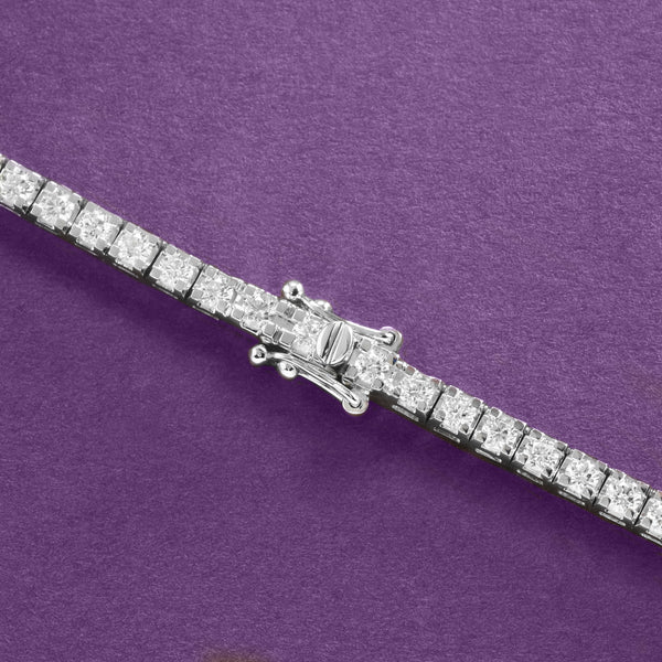 Seven Carat Diamond Necklace
