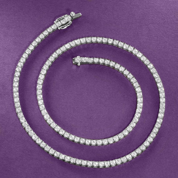 Seven Carat Diamond Necklace