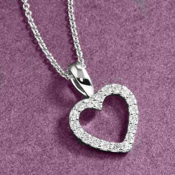 Diamond Sweetheart Pendant