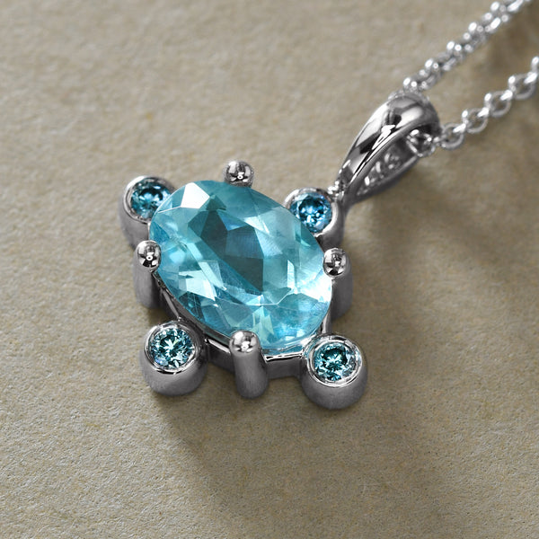 Juicy Apatite Pendant By Plante Jewelers