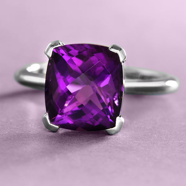 Big Amethyst Solitaire