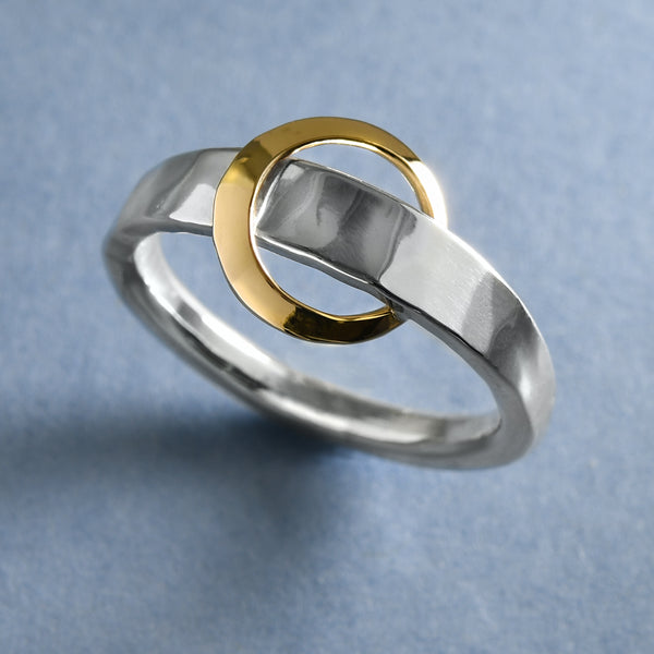 Crescent Moon Ring By Tom Kruskal