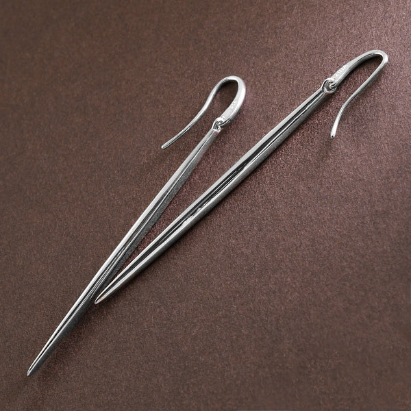 Ultra-Long Silver Batons