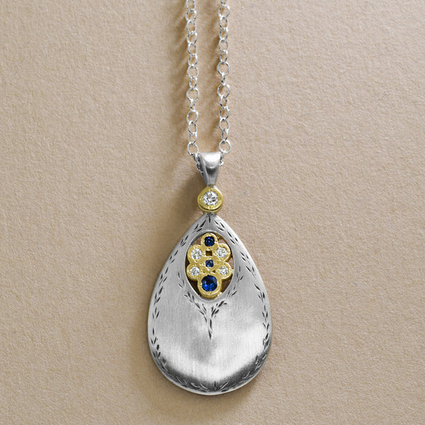 Handmade "Secret Garden" Pendant