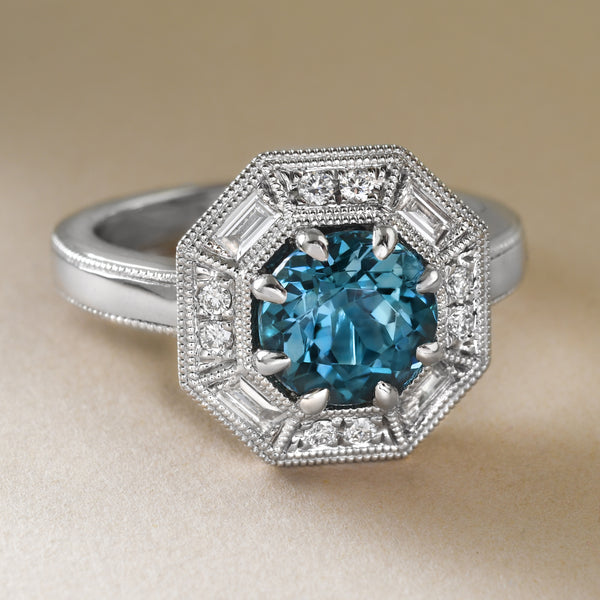 Jazz Age Tourmaline Ring