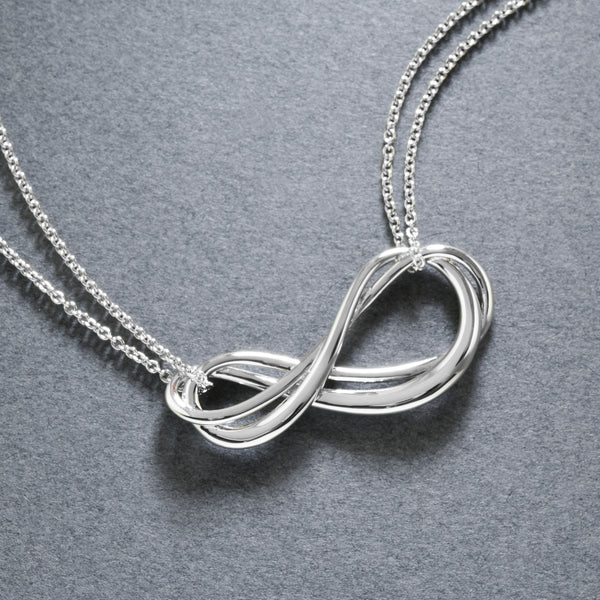 Entwined Infinity Necklace