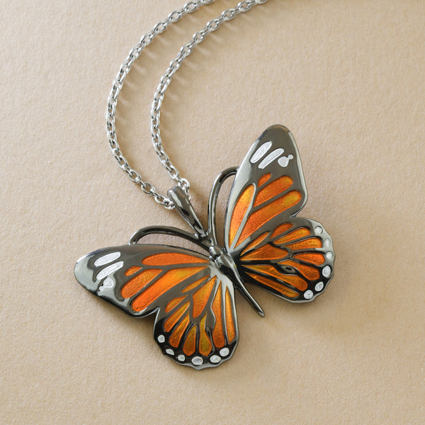 Monarch Butterfly Pendant