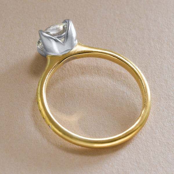 Antique Diamond Ring By Adel Chefridi X Plante Jewelers