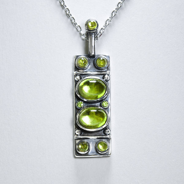 Viennese Peridot Pendant