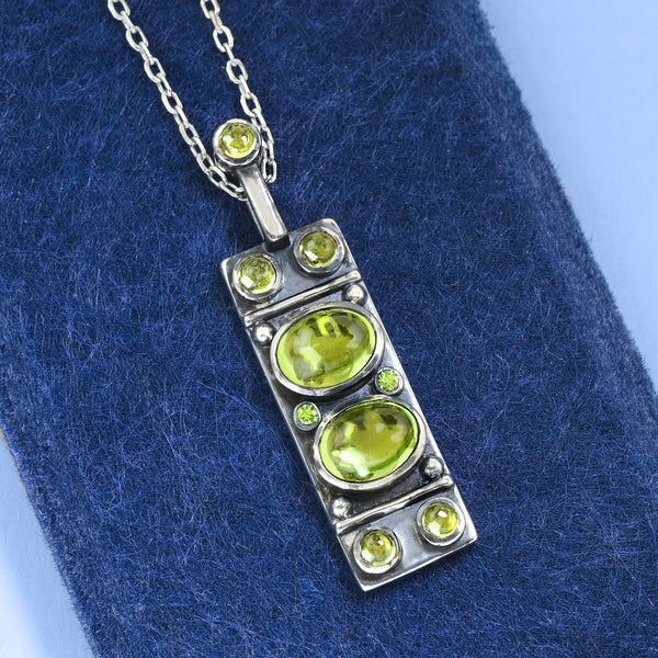 Viennese Peridot Pendant