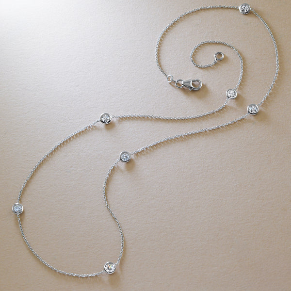 Diamond-Studded Necklace