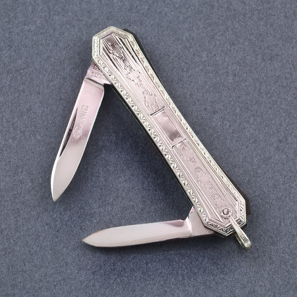 Antique White Gold Pocketknife