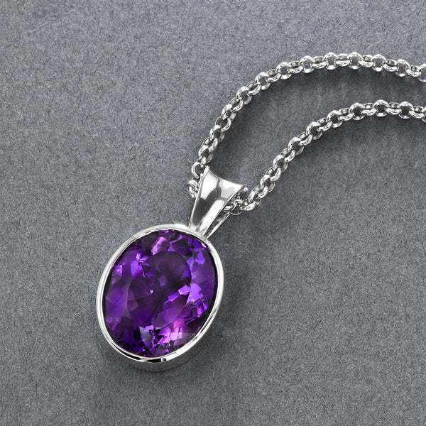 Big Amethyst Pendant