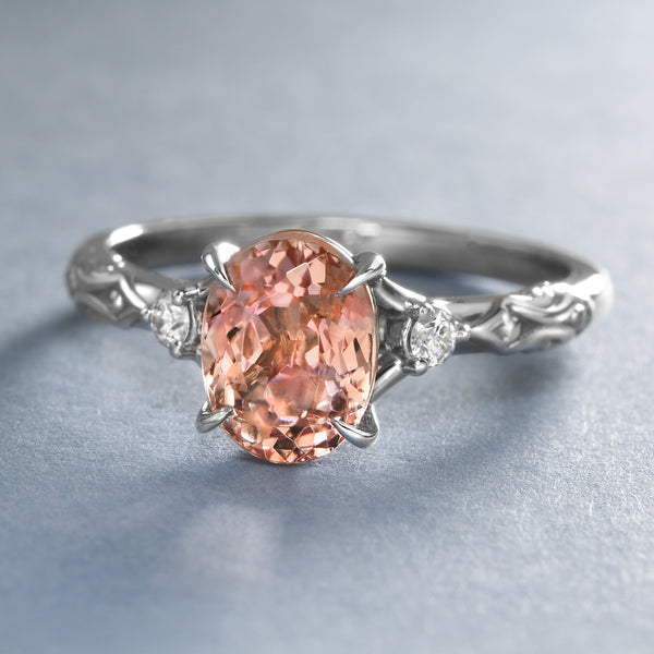Juicy Pink Topaz Ring