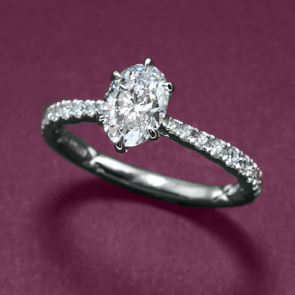 Extraordinary Oval Diamond Ring