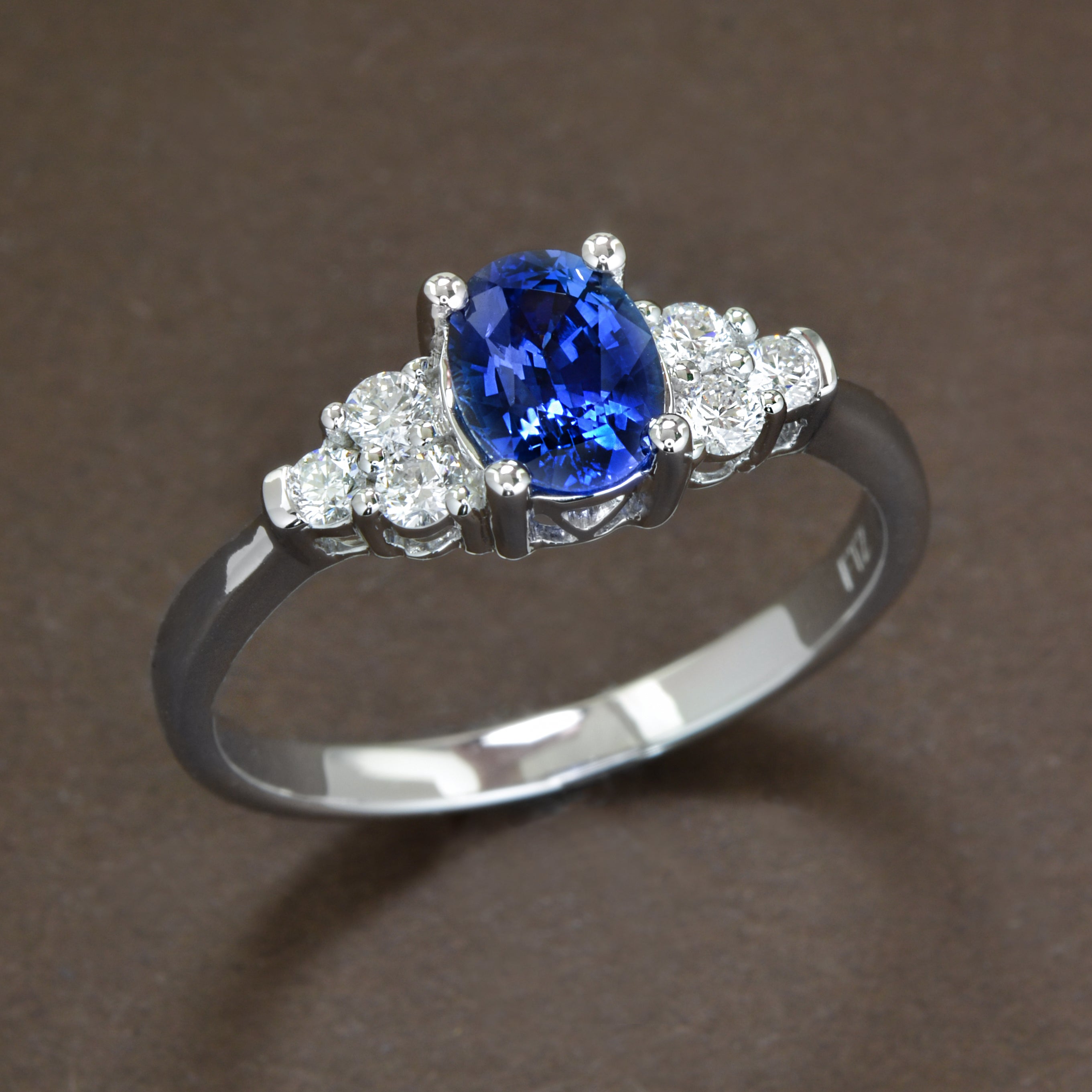 Royal Blue Sapphire ring