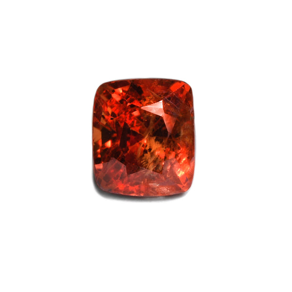 Orange Red Spinel From Burma