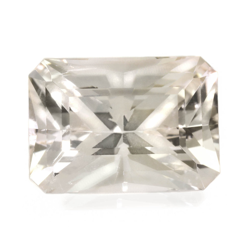 Colorless Topaz With Peach Overtones - Plante Jewelers