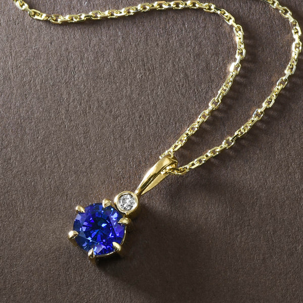 Sapphire Pendant By Plante Jewelers