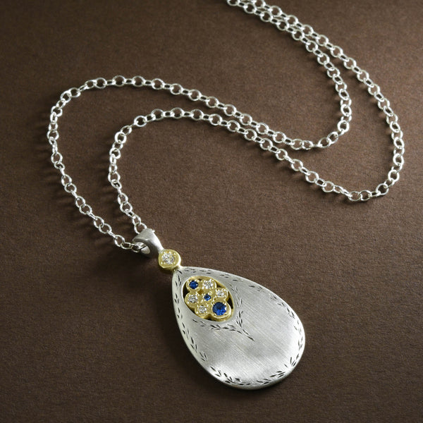 Handmade "Secret Garden" Pendant