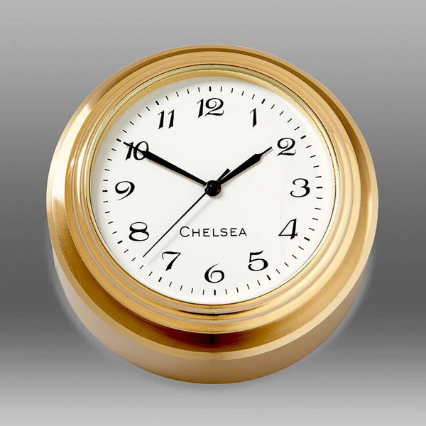 "Waterfall" Paperweight Chelsea Clock