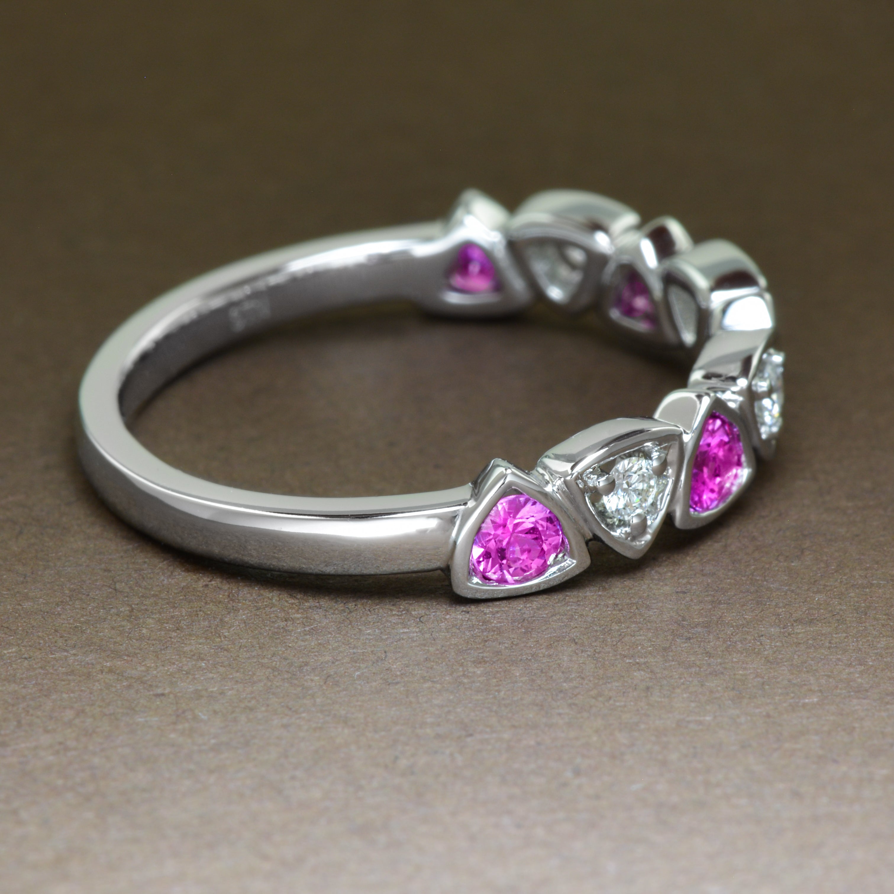 Natural Hot Pink Spinel and Diamond Ring – Heritage Gems+Jewels