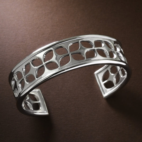 Silver "Satellite" Cuff